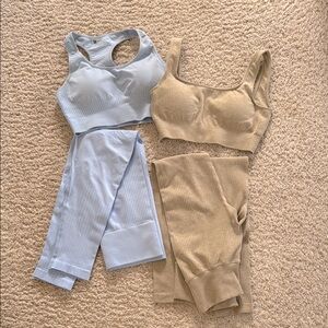 SHEIN two piece sport bra and leggings